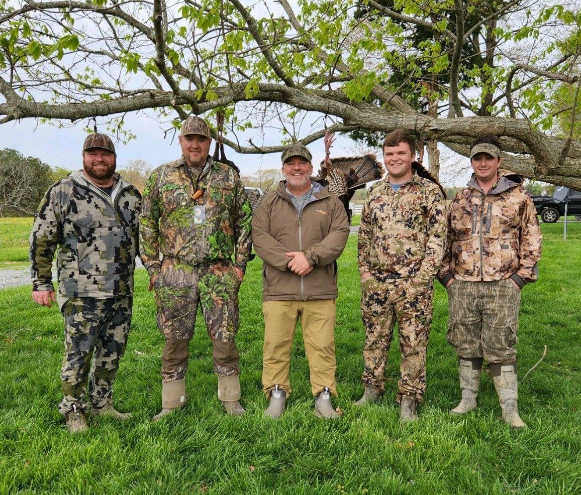 The Monquin Creek Outdoors guide team in Virginia